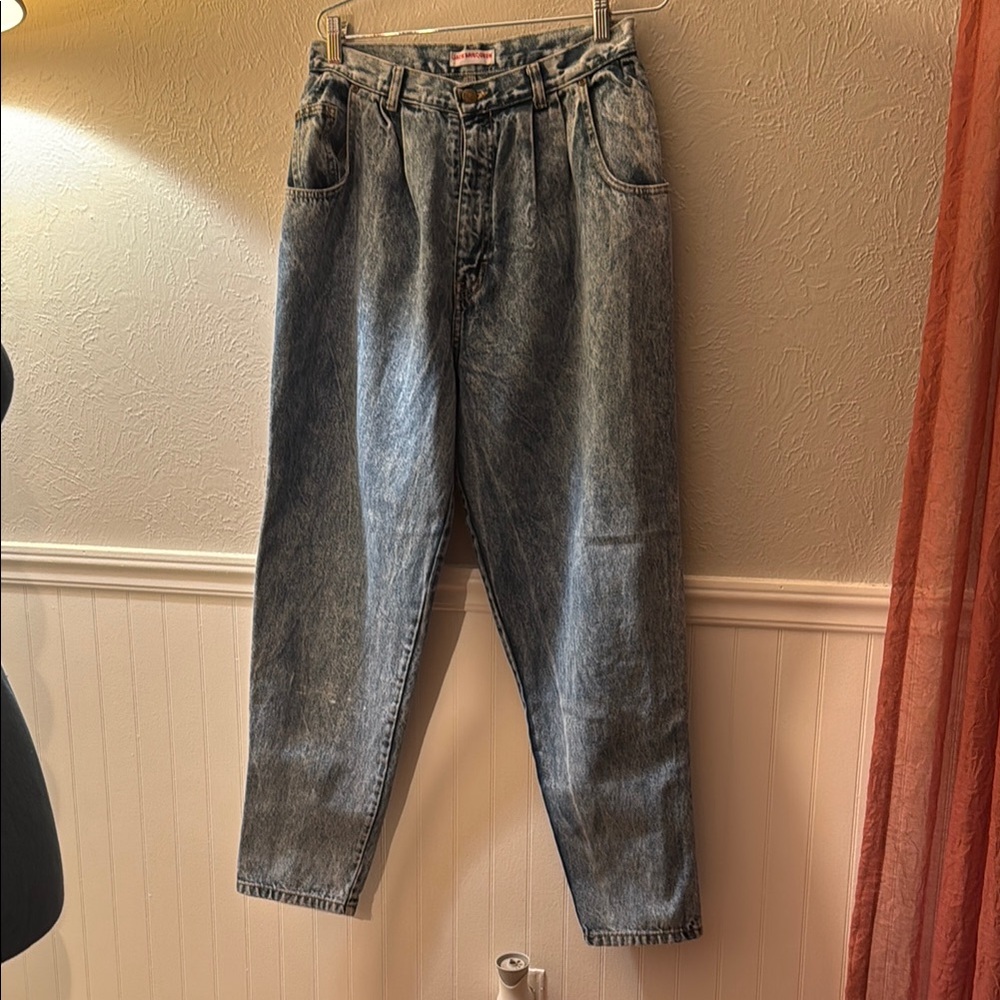 Vintage Jack Mulqueen Jeans Women’s 12 Blue High Rise USA Made Medium Wash Jean